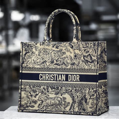 christian dior tote bag mini|Christian Dior cloth tote bag.